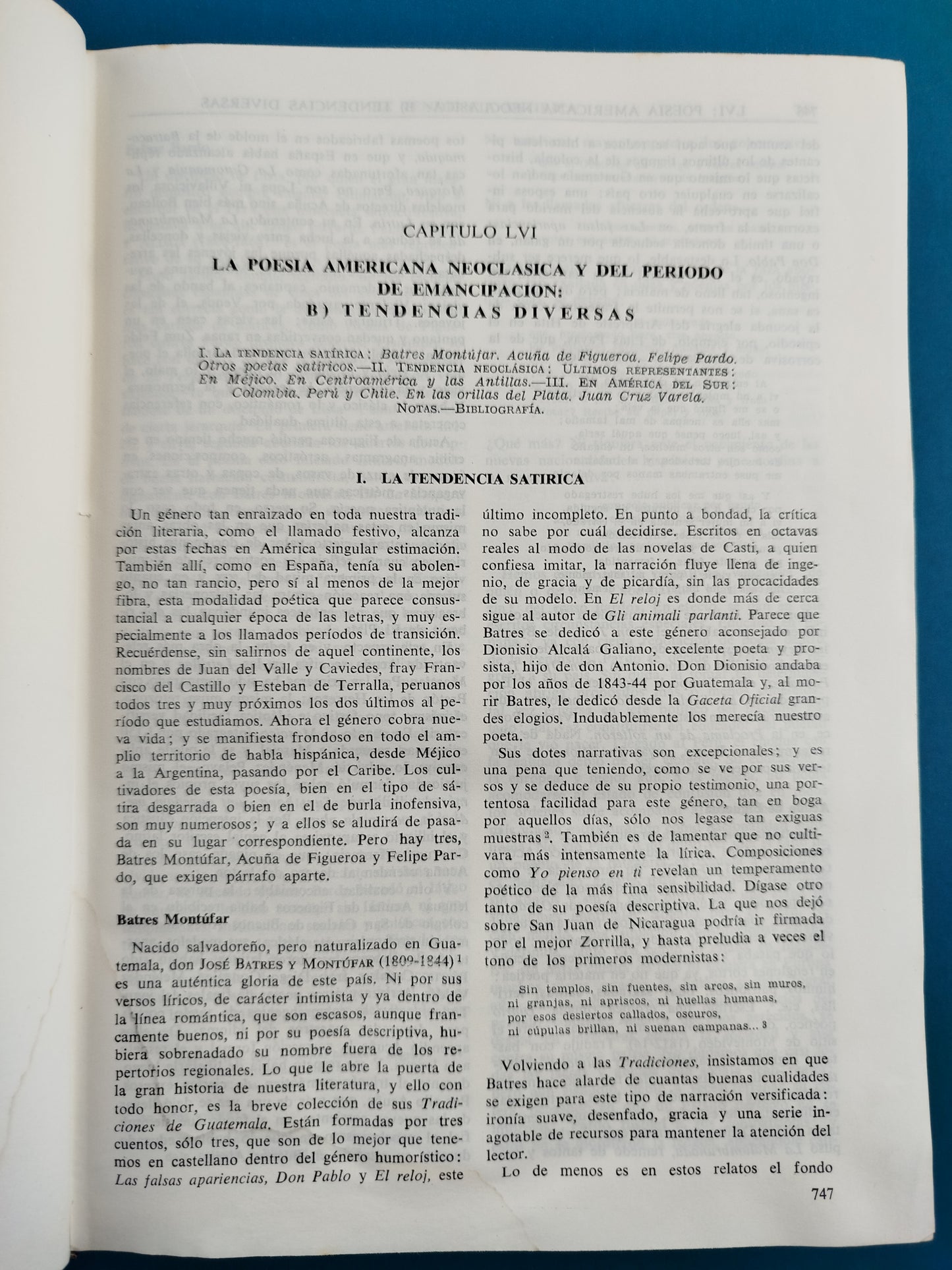 Historia de la Literatura Española E Hispanoamericana