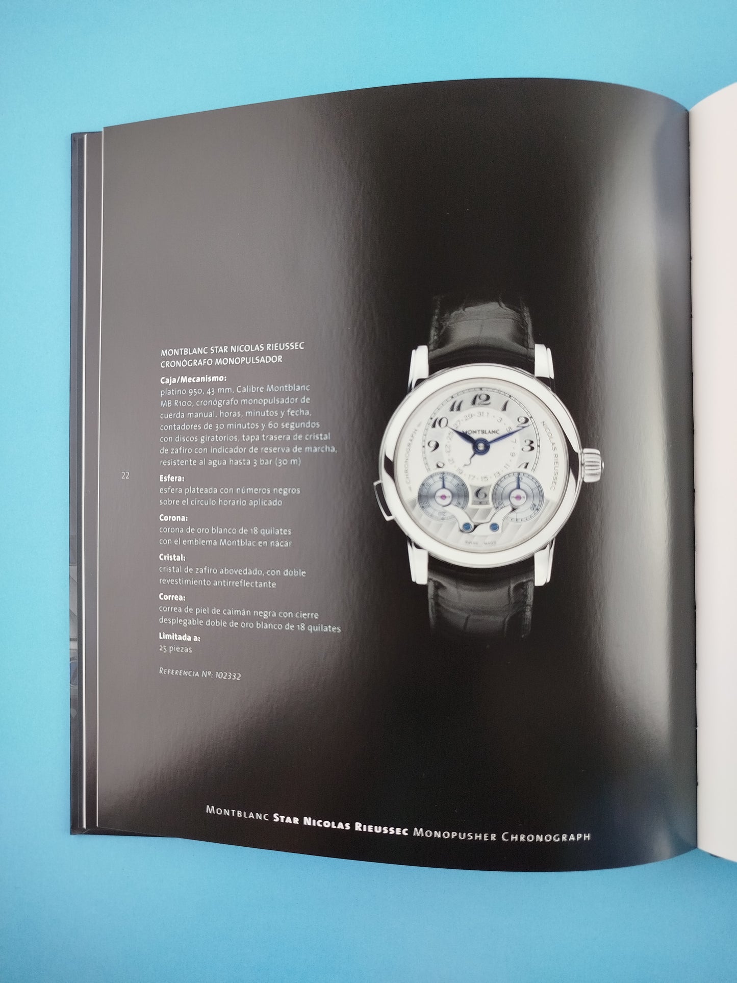 Movimiento Montblanc MB R100