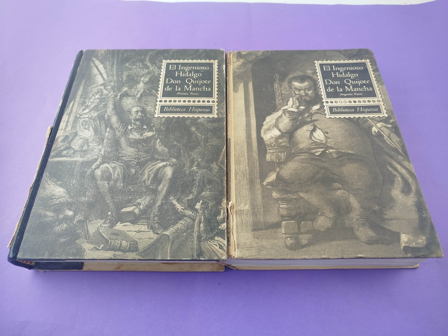 El ingenioso Hidalgo Don Quijote de la mancha 2 tomos