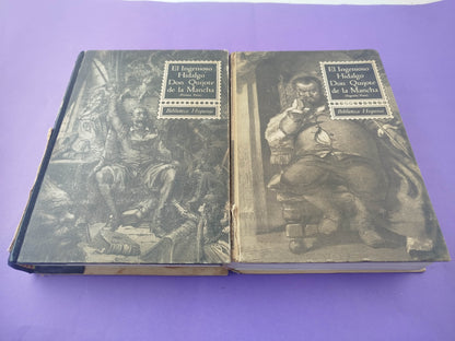 El ingenioso Hidalgo Don Quijote de la mancha 2 tomos