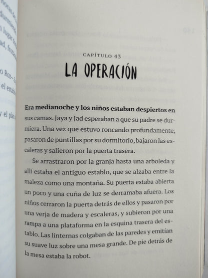 El escape de la robot salvaje by peter brown