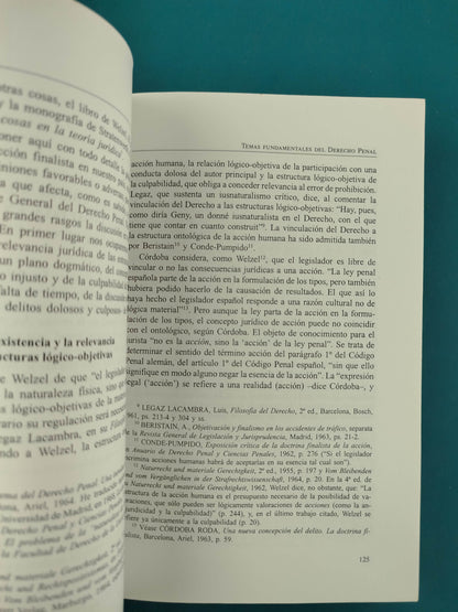 Temas fundamentales del derecho penal. 3 tomos
