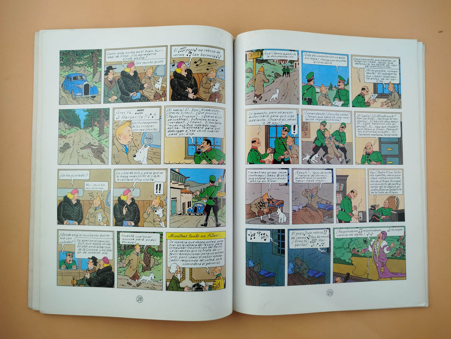 Tintín El cetro de Ottokar