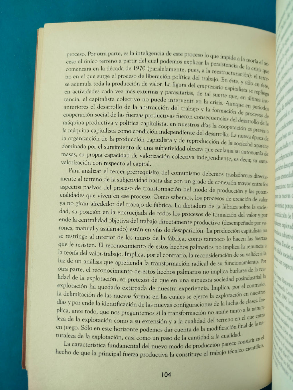 El trabajo de Dionisos by Antonio Negri