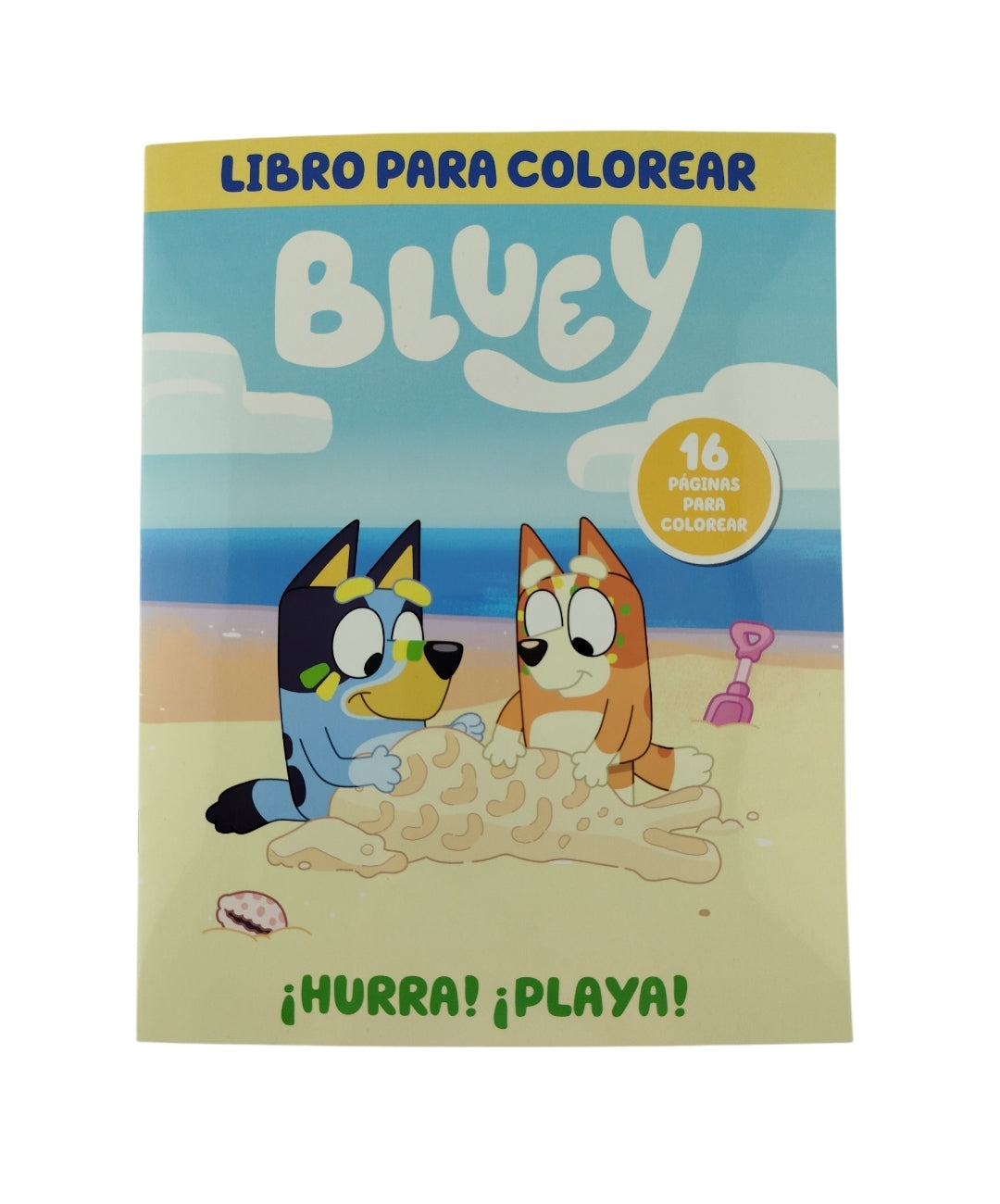 Bluey Hurra Playa Libro para colorear by Bluey