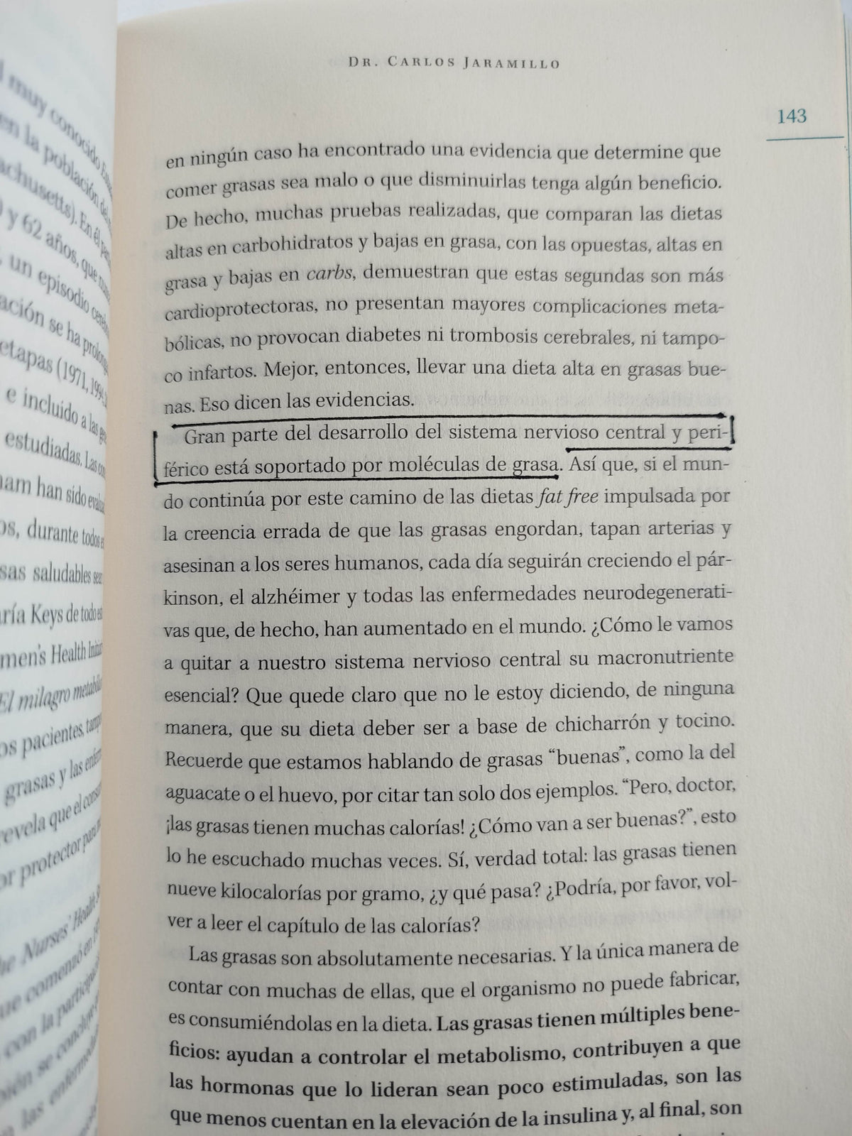 El milagro metabólico by carlos jaramillo