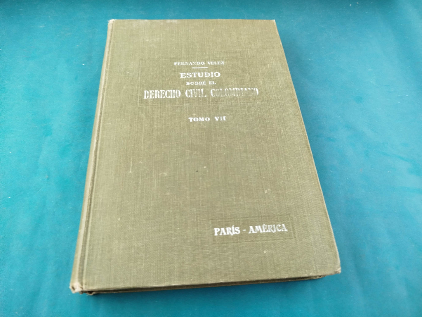 Estudio sobre el Derecho Civil Colombiano 2da ed 9 tomos