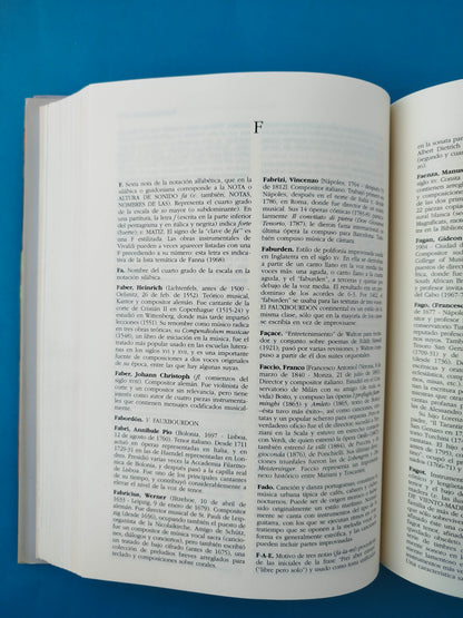 Diccionario Akal/ Grove de la Música