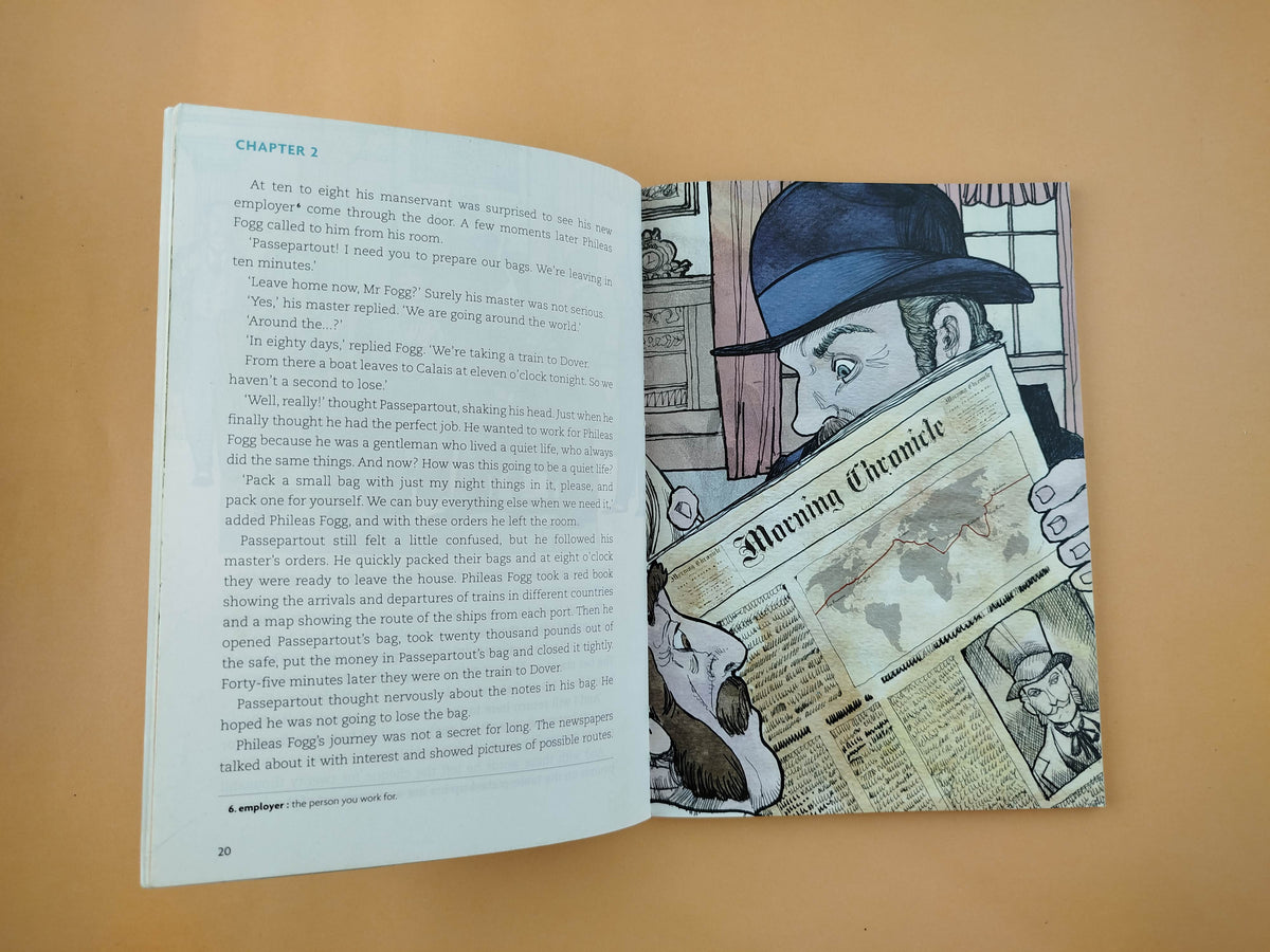 Around the World in Eighty Days by Julio Verne
