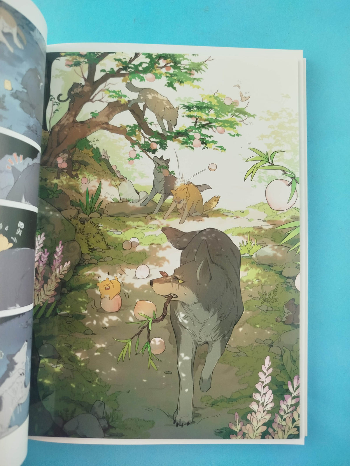 El Lobo y el Cachorro by Ma Wei