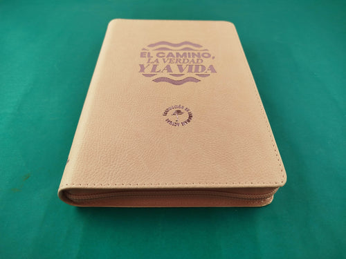 Biblia Tla Letra Grande El Camino rosado Cierre by Lenguaje actual