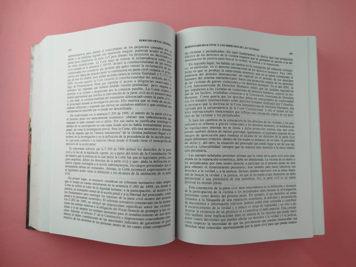 Manual de derecho penal; parte general y especial 9na ed