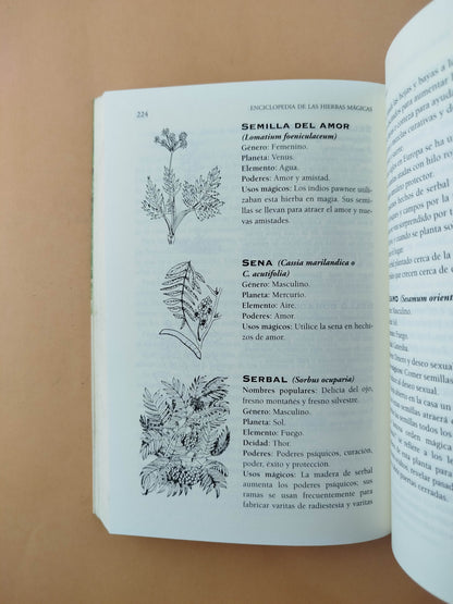 Enciclopedia de las hierbas mágicas by Scott Cunningham