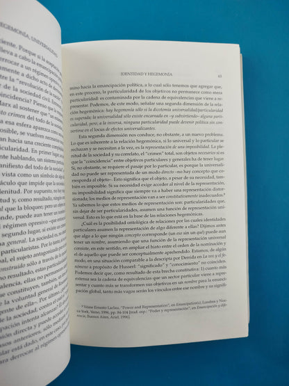 Contingencia, hegemonía, universidad