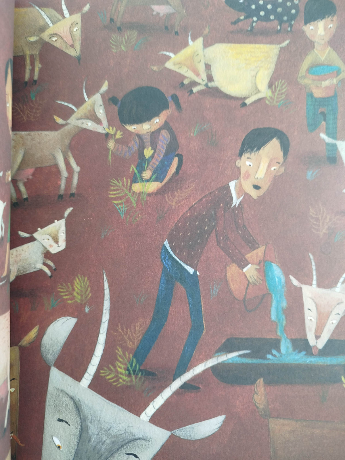 Malku Y Los Cabritos by Margarita Mainé