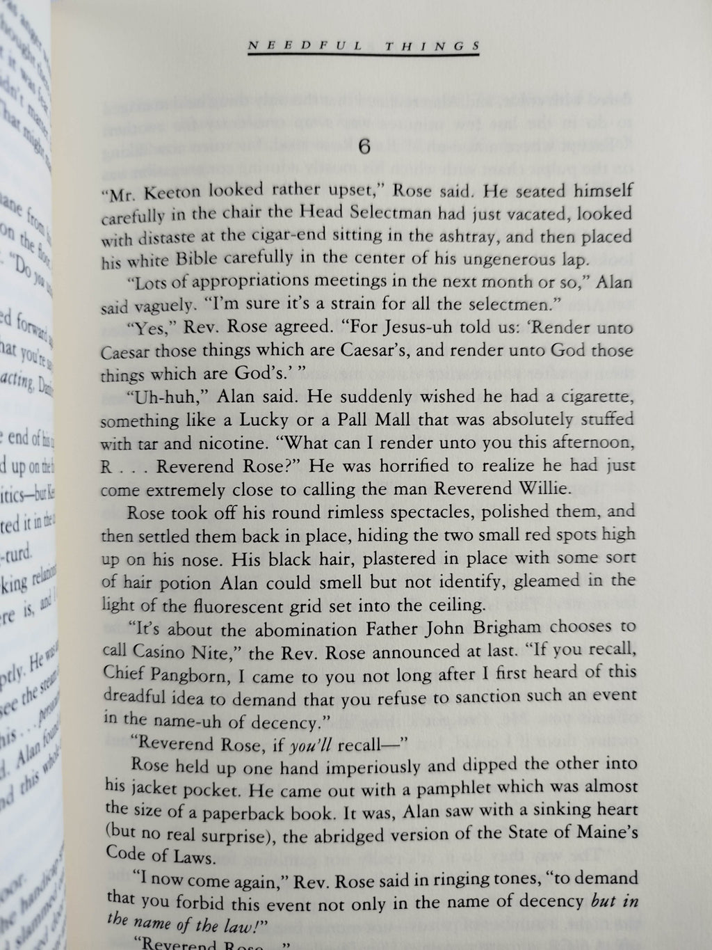 Needful things by Stephen King