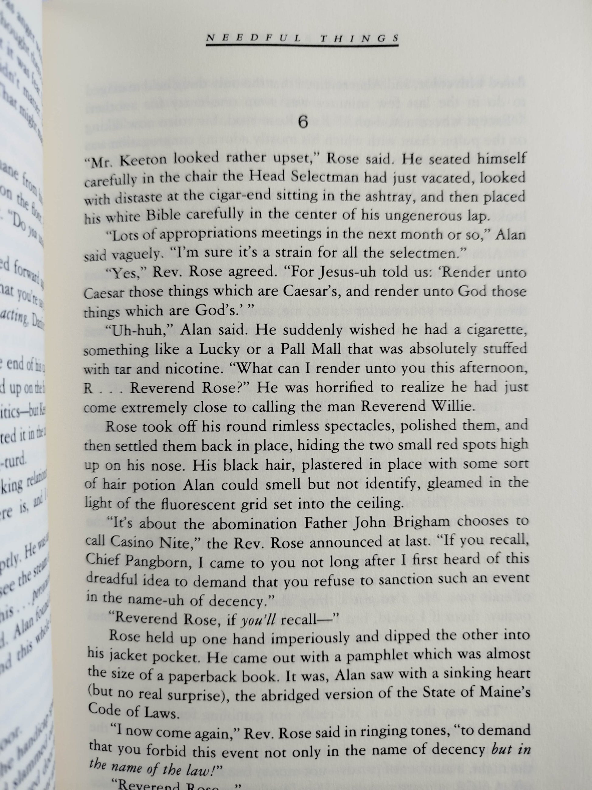 Needful things by Stephen King