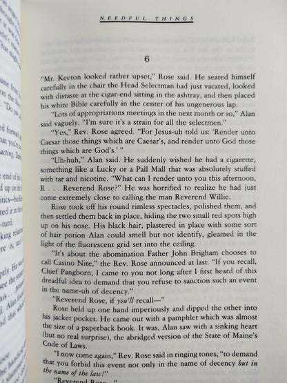 Needful things by Stephen King