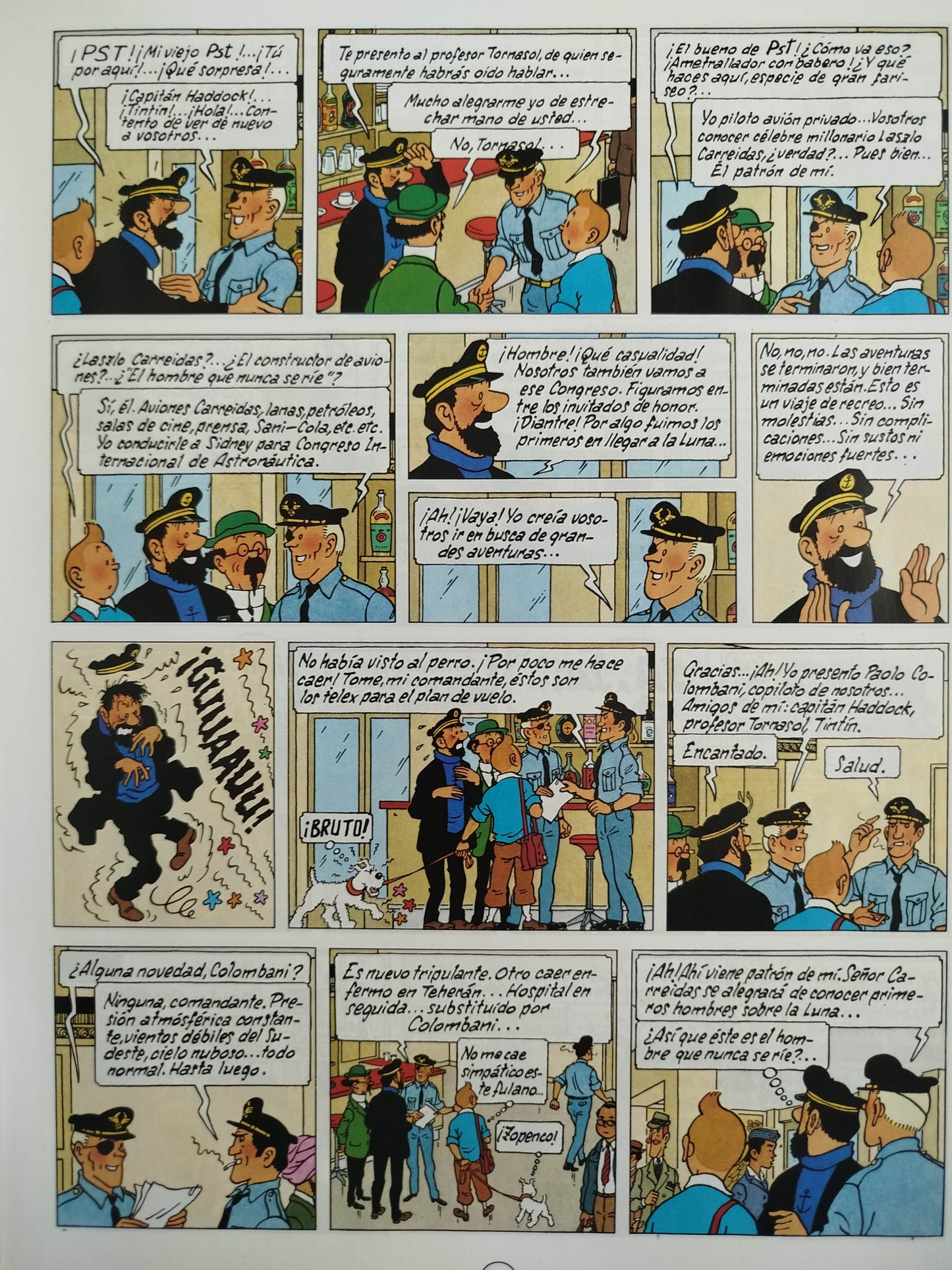 Las aventuras de titin vuelo 714 para sidney by Hergé