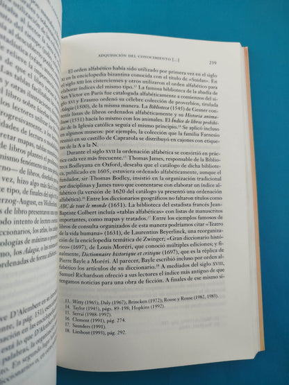 Historia social del conocimiento