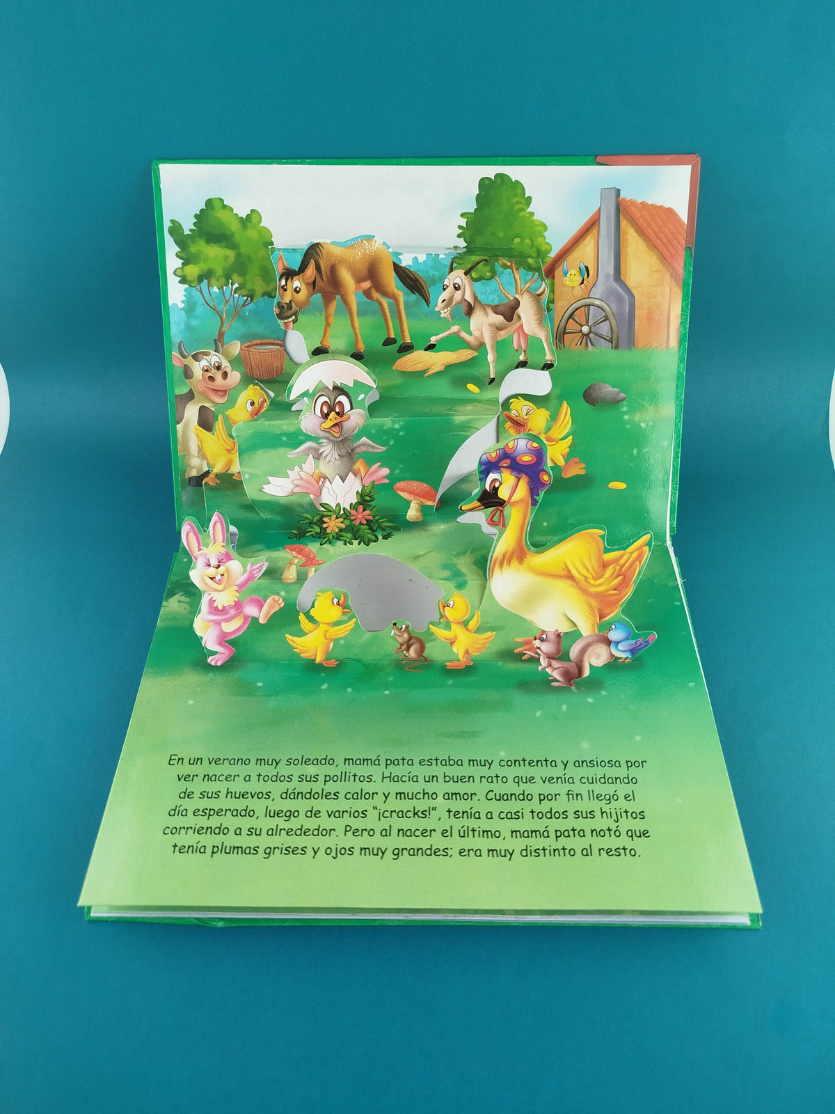 Mis cuentos clásicos en 3D El patito feo by Sin autor