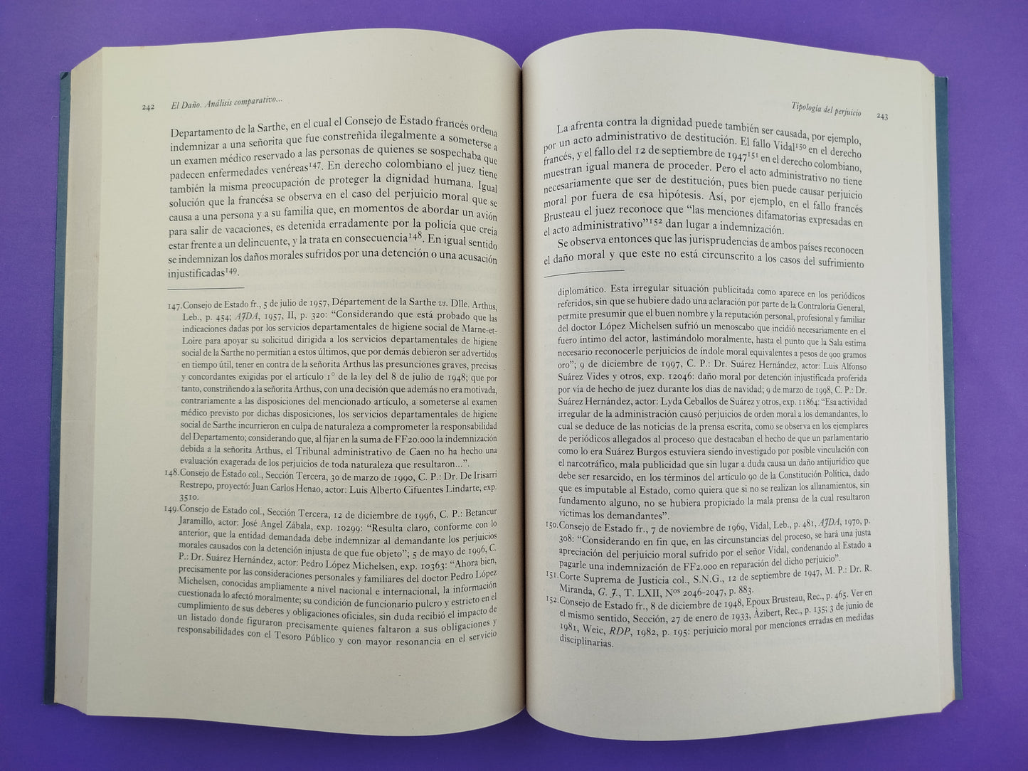 El daño. Análisis comparativo de la responsabilidad extracontractual del Estado en derecho colombiano y francés