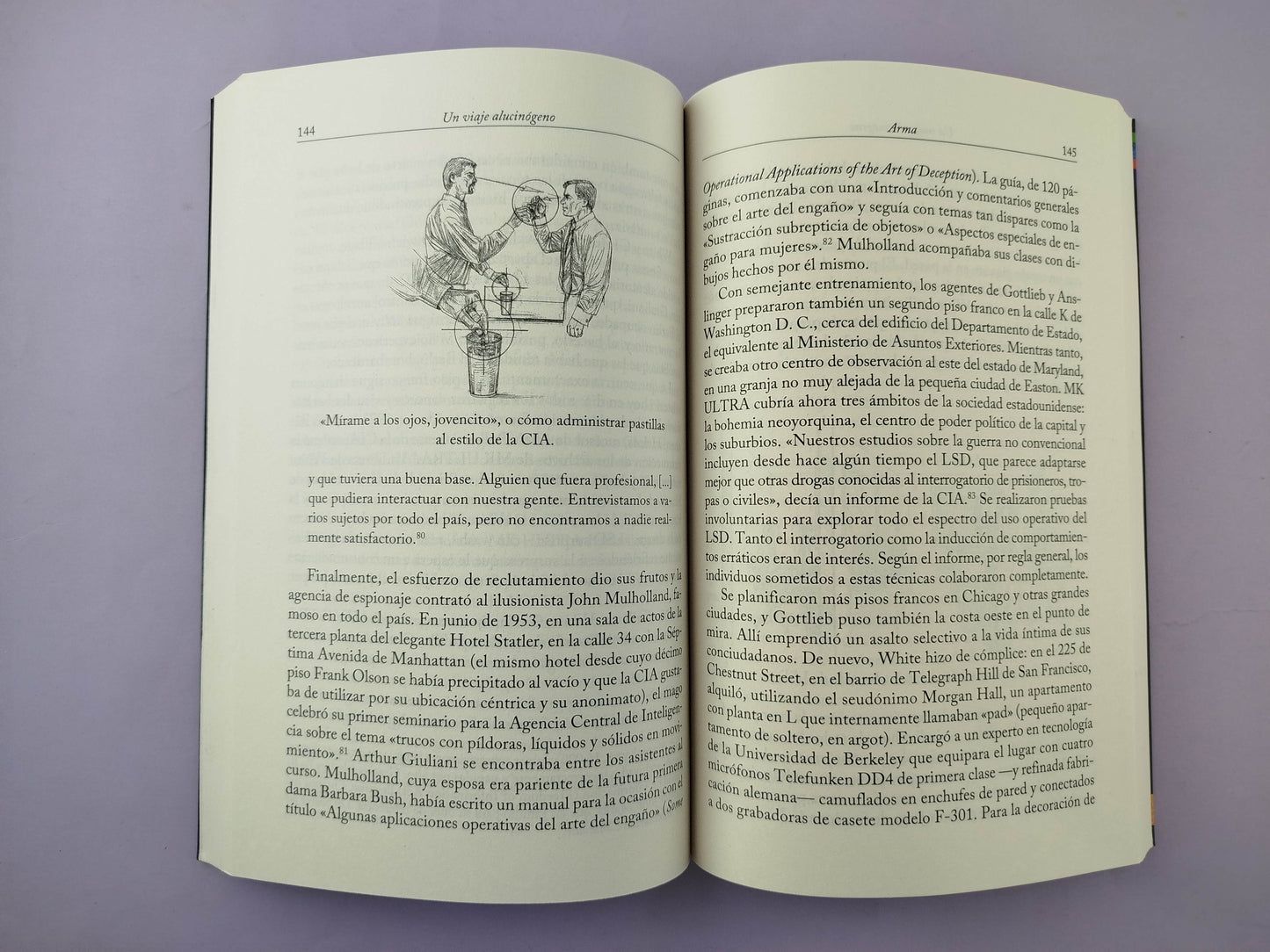 Un viaje alucinógeno