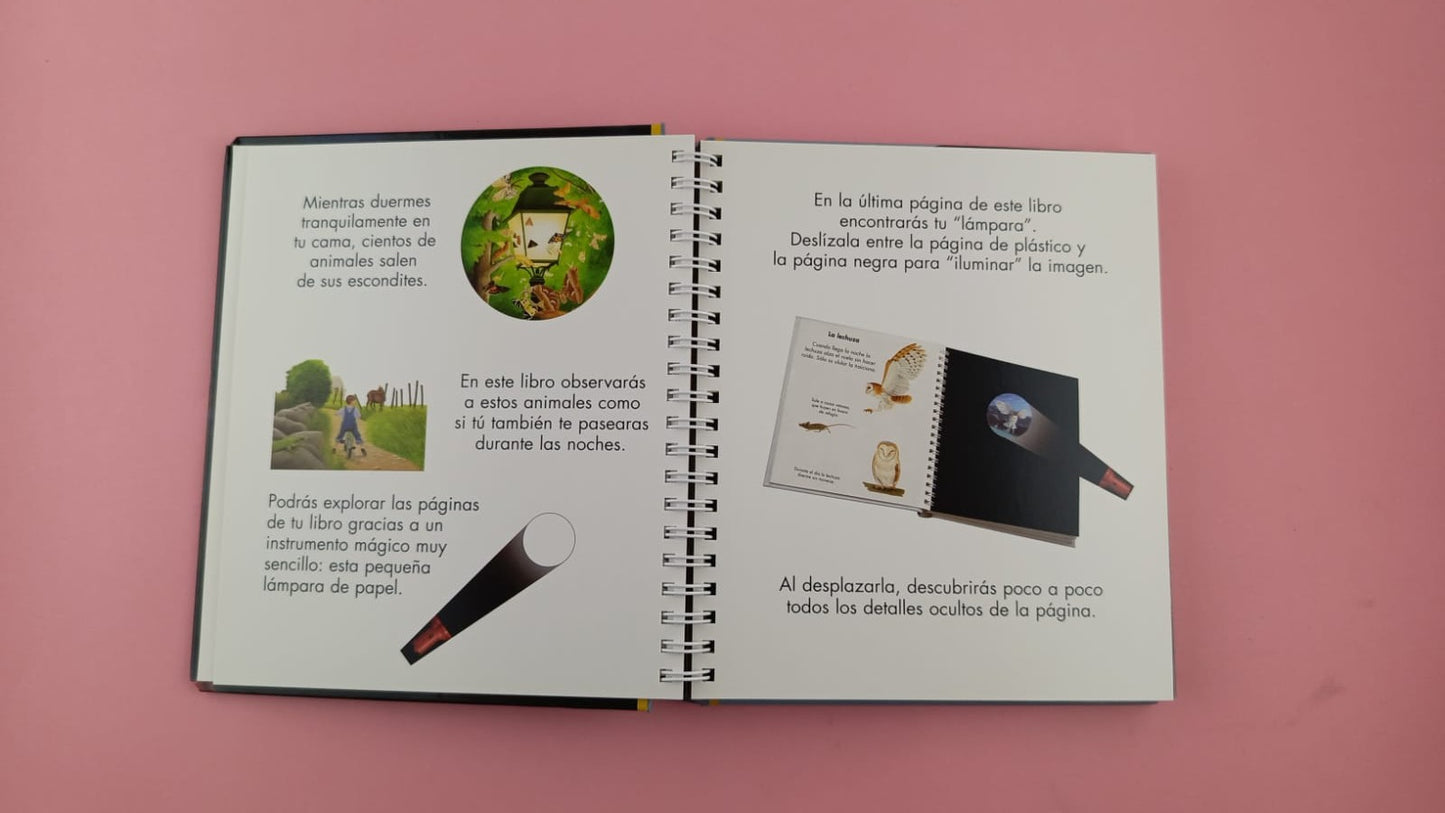 Los Animales en la noche Lampara magica