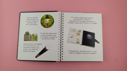 Los Animales en la noche Lampara magica