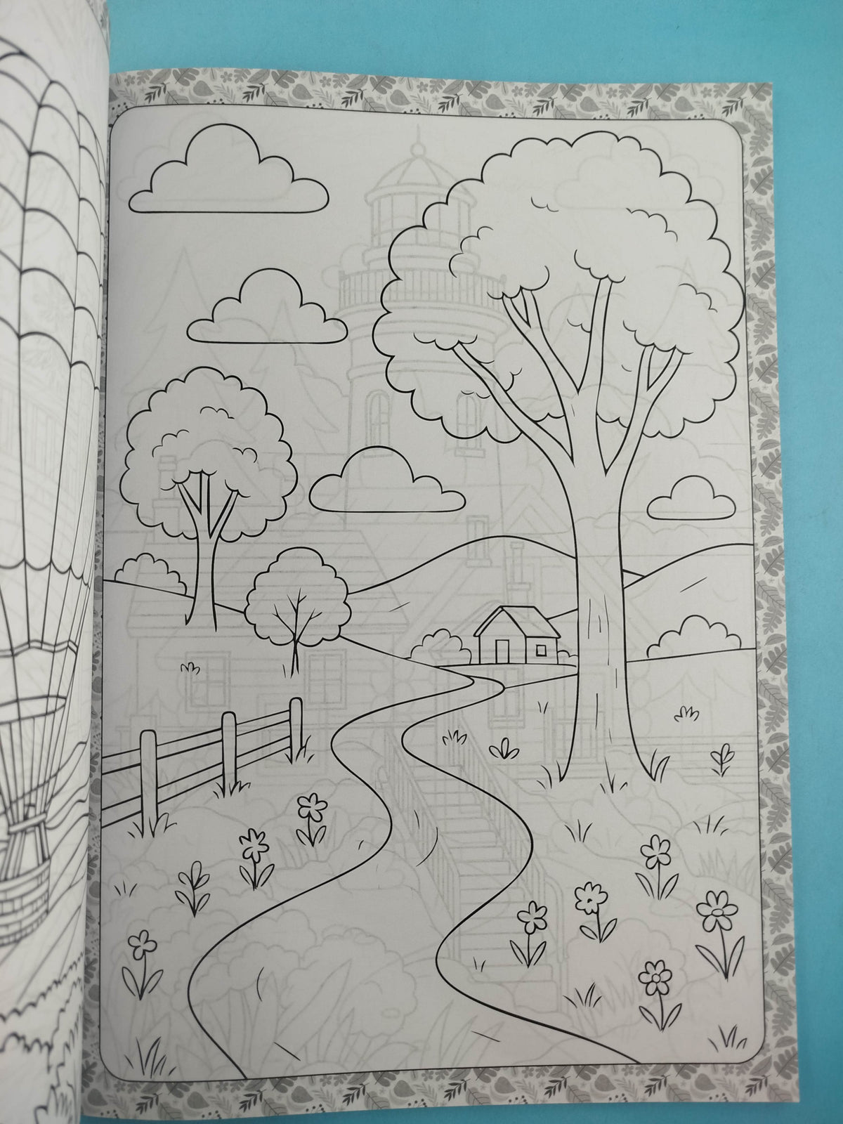 Libro de Paisajes para colorear 80 hojas by Sin Autor