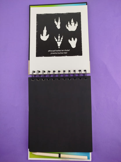 Mi libro mágico de dibujo.Dinosaurios