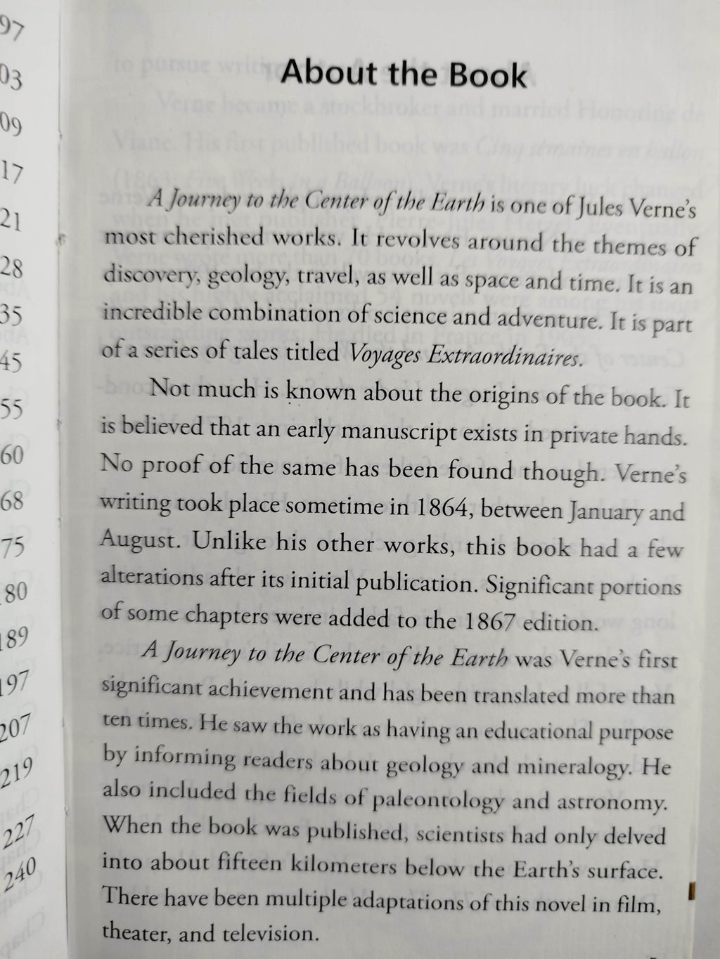 A journey to the center of the earth by Jules Verne
