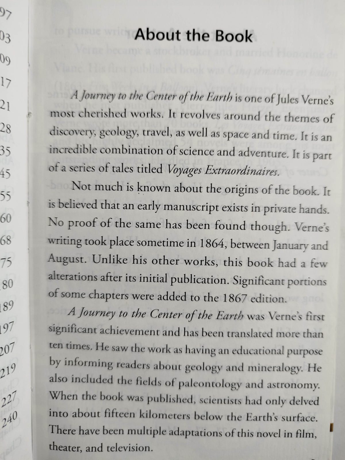 A journey to the center of the earth by Jules Verne