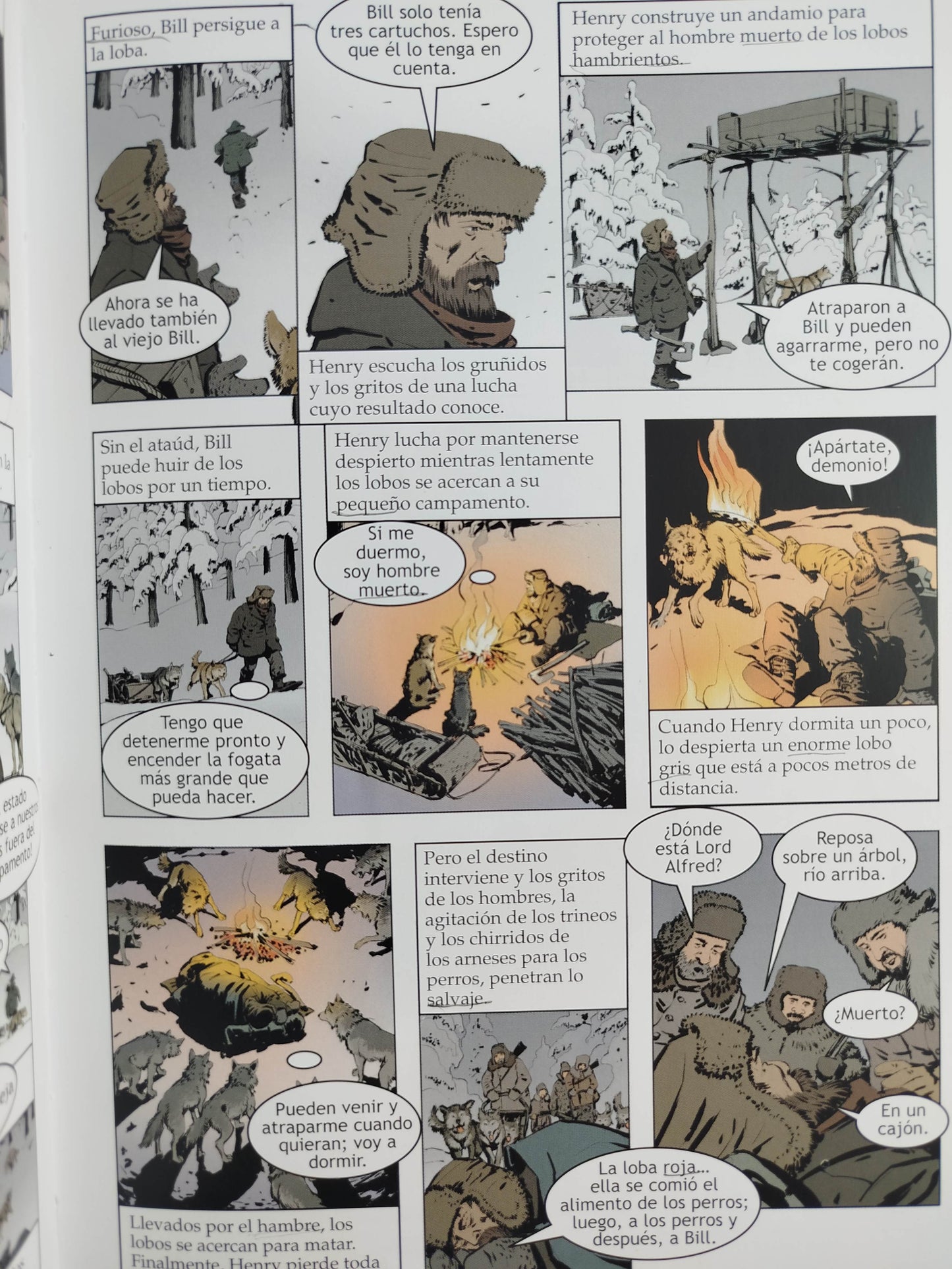 Colmillo blanco novela grafica by JACK LONDON