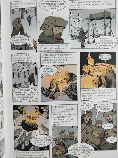 Colmillo blanco novela grafica by JACK LONDON