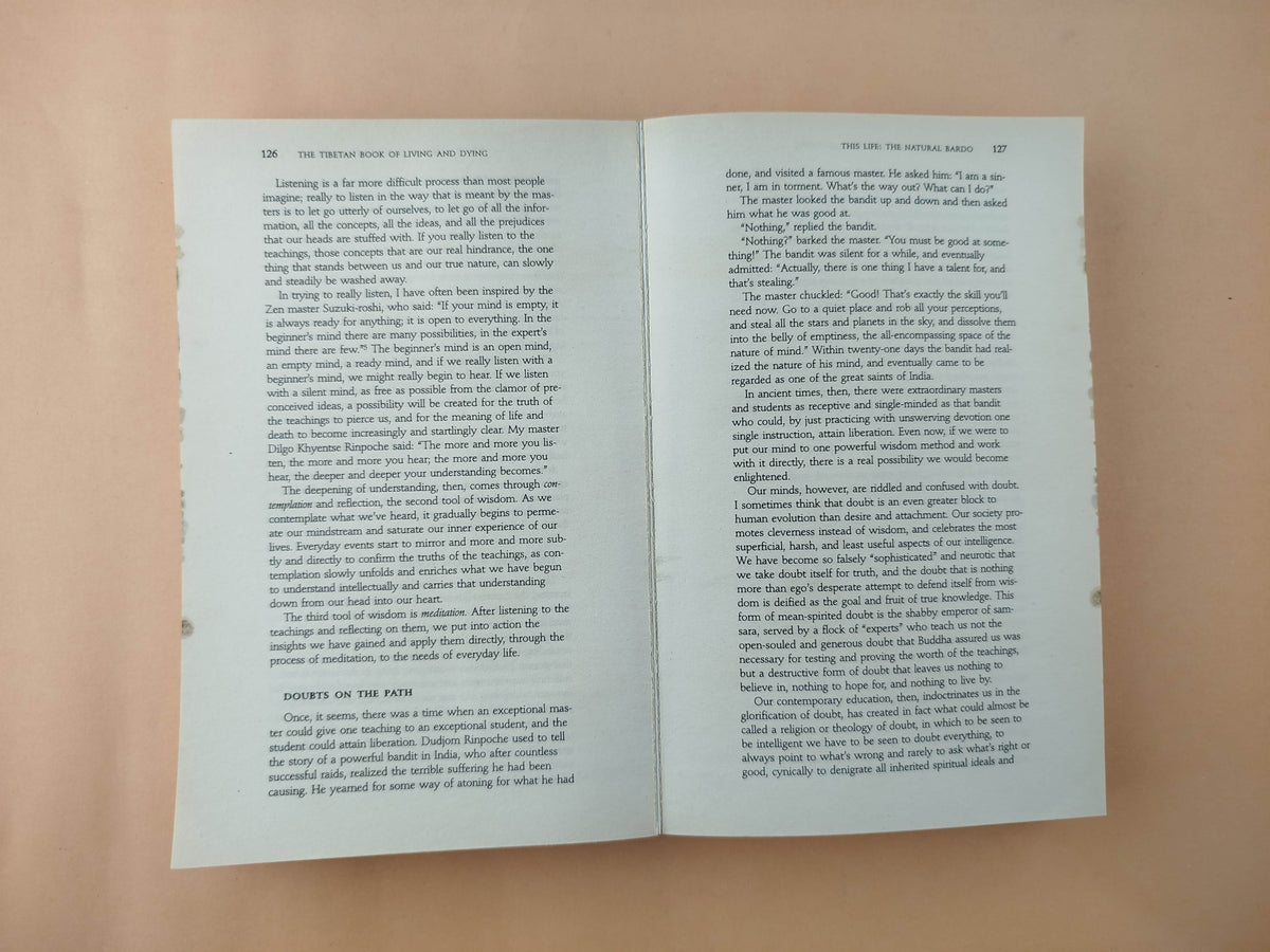 The Tibetan Book of Living and Dying by sogyal rinpoche