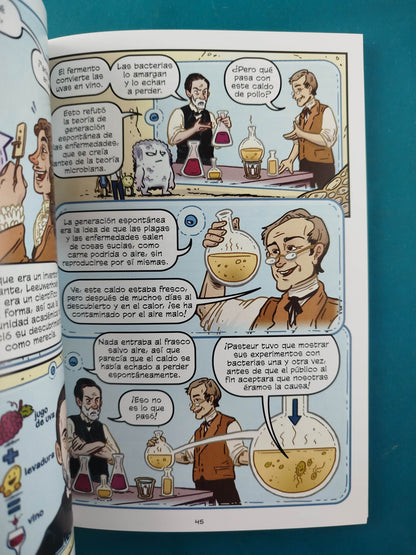 Cómics de ciencia Plagas
