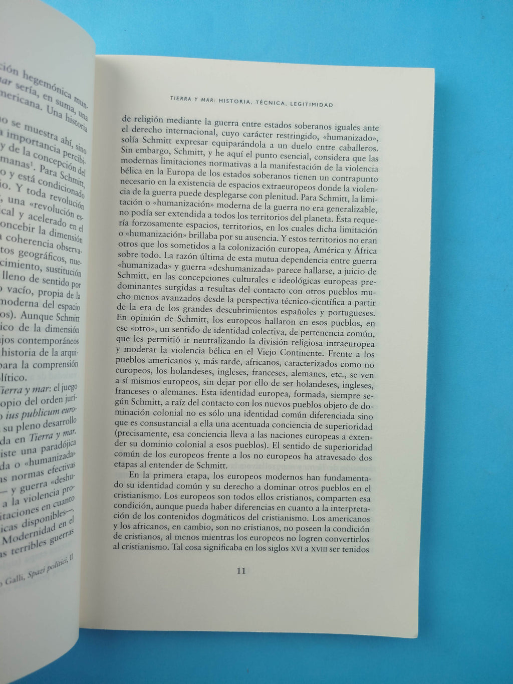Tierra y mar by Carl Schmitt