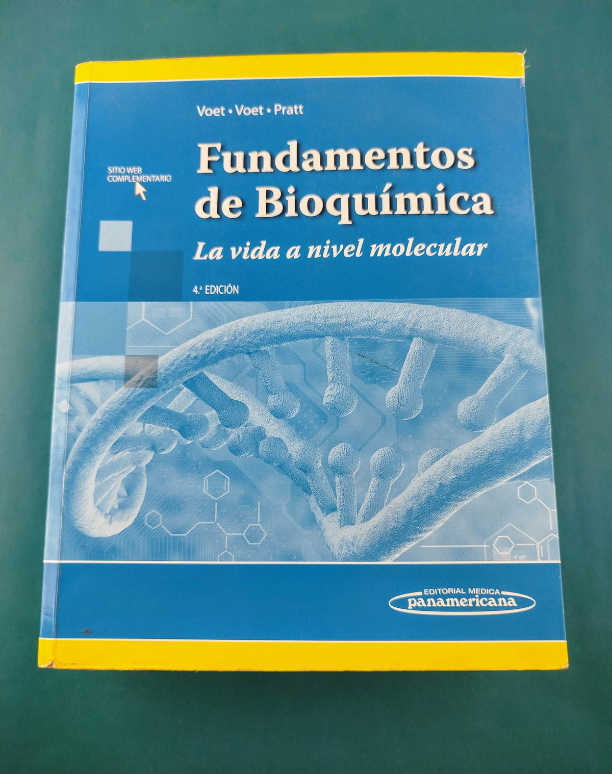 Fundamentos de Bioquímica la vida a nivel molecular cuarta edición by Voet Voet Pratt
