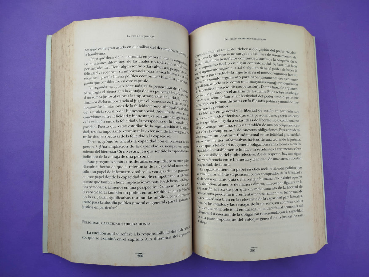 La idea de la justicia by Amartya Sen