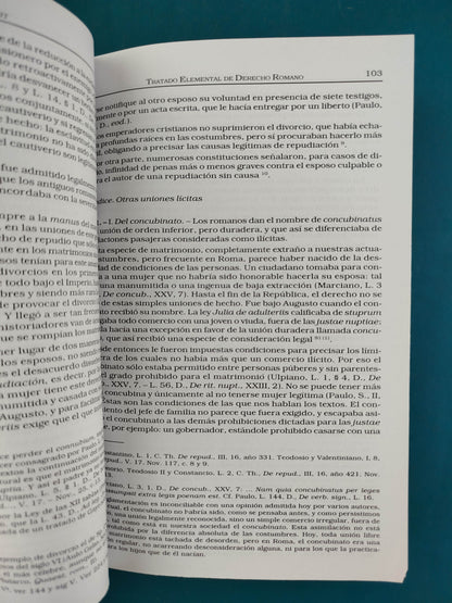 Tratado Elemental de Derecho Romano
