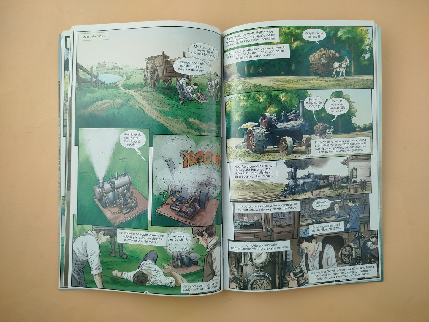 La revolución industrial novela gráfica