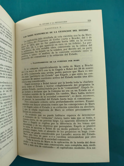 V.I.LENIN obras escondidas en tres tomos