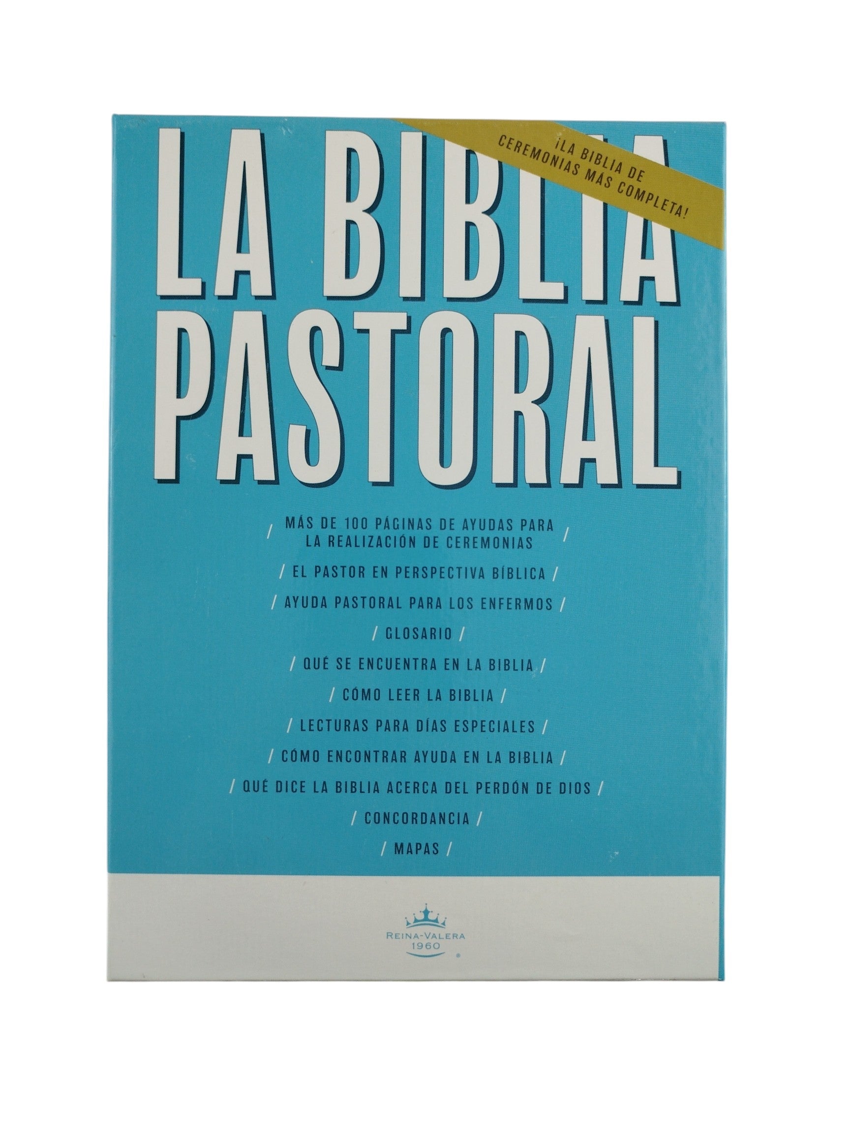 Biblia Pastoral lujo negra by Reina Valera 1960