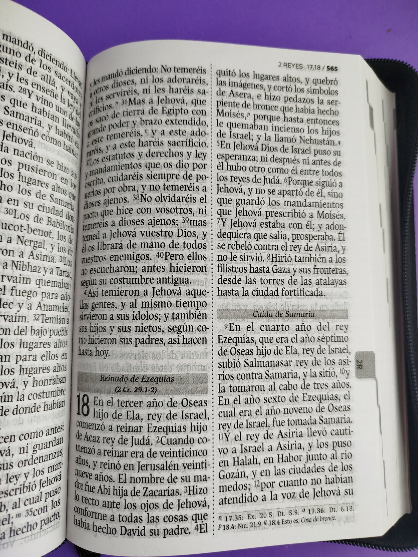 Biblia reina valera 1960 letra grande simi piel negra / canto blanco by Reina Valera 1960
