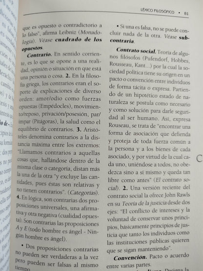 Diccionario de filosofia by víctor florián