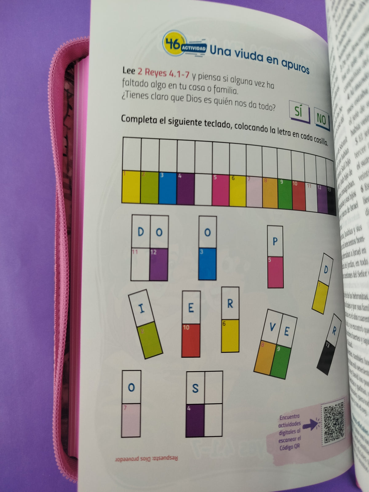 Biblia valientes con Jesús rvr letra grande fucsia by Reina Valera Contemporánea