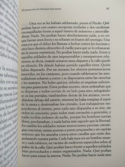 El manuscrito de omnium sanctorum by Juan Rey