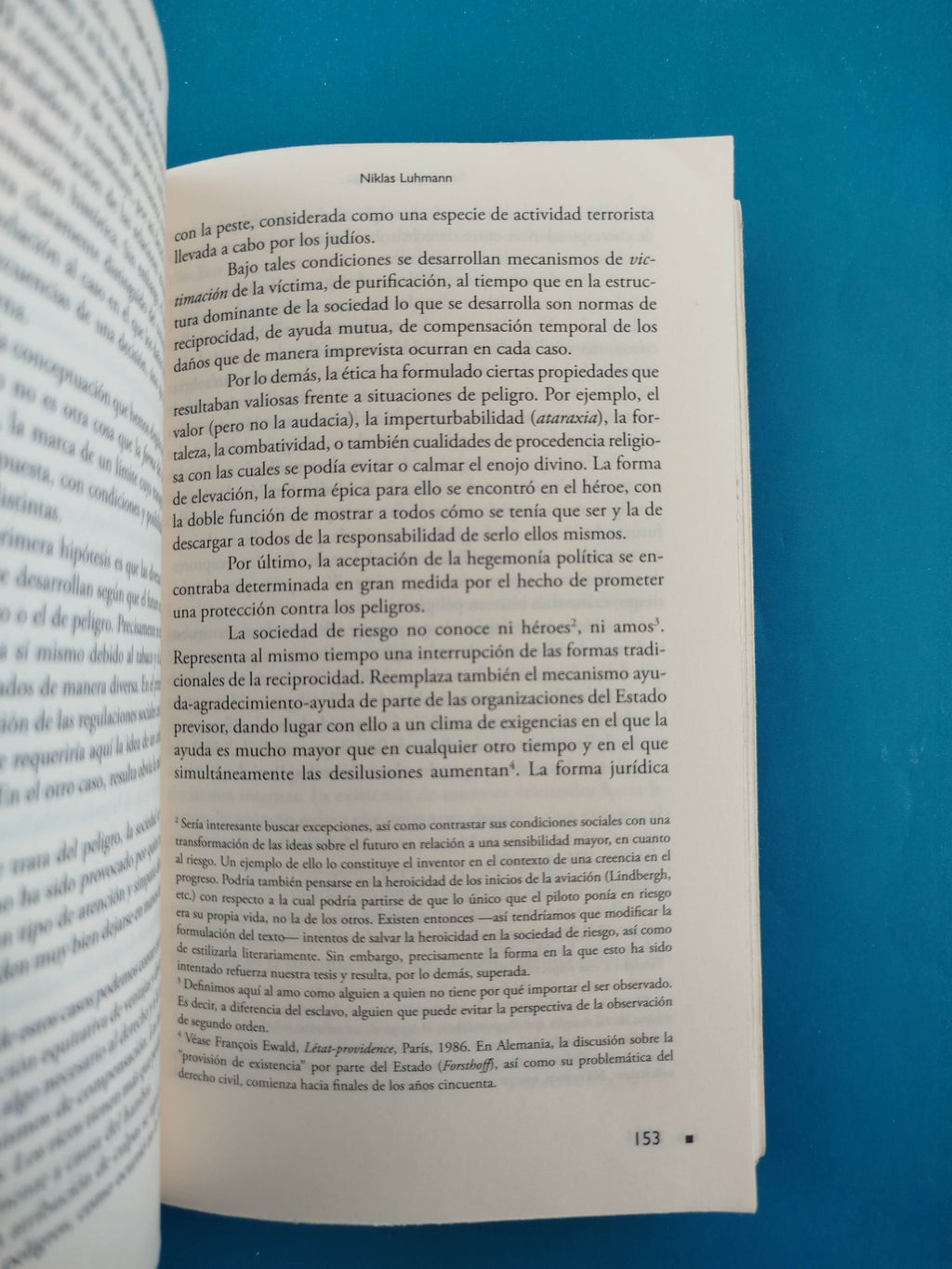 Sociología del Riesgo by Niklas Luhmann