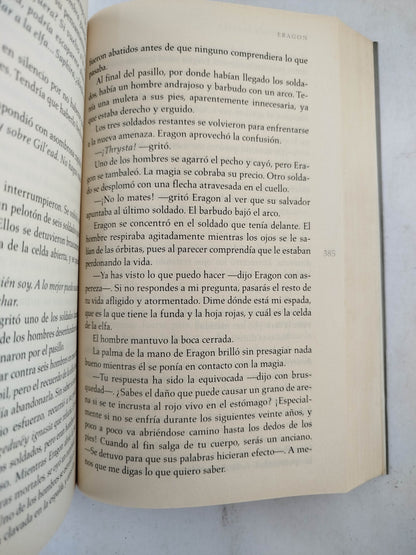 Saga Alagaësia, disponibles 3 tomos Eragon, Eldest y Brisingr. by Christopher Paolini